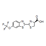 (S)-2-[6-(Trifluoromethoxy)benzo[d]thiazol-2-yl]-4,5-dihydrothiazole-4-carboxylic Acid