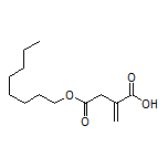 2-Methylene-4-(octyloxy)-4-oxobutanoic Acid