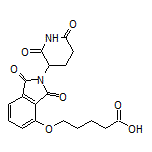 5-[[2-(2,6-Dioxo-3-piperidyl)-1,3-dioxoisoindolin-4-yl]oxy]pentanoic Acid