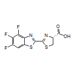 (R)-2-(4,5,6-Trifluorobenzo[d]thiazol-2-yl)-4,5-dihydrothiazole-4-carboxylic Acid