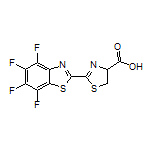 2-(Perfluorobenzo[d]thiazol-2-yl)-4,5-dihydrothiazole-4-carboxylic Acid
