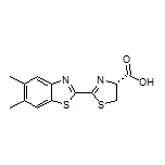 (R)-2-(5,6-Dimethylbenzo[d]thiazol-2-yl)-4,5-dihydrothiazole-4-carboxylic Acid