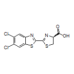 (S)-2-(5,6-Dichlorobenzo[d]thiazol-2-yl)-4,5-dihydrothiazole-4-carboxylic Acid