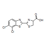 2-(6,7-Dichlorobenzo[d]thiazol-2-yl)-4,5-dihydrothiazole-4-carboxylic Acid