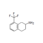 8-(Trifluoromethyl)-1,2,3,4-tetrahydronaphthalen-2-amine