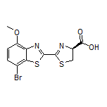 (S)-2-(7-Bromo-4-methoxybenzo[d]thiazol-2-yl)-4,5-dihydrothiazole-4-carboxylic Acid