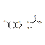 (S)-2-(5-Bromo-4-methylbenzo[d]thiazol-2-yl)-4,5-dihydrothiazole-4-carboxylic Acid