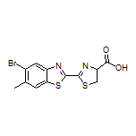2-(5-Bromo-6-methylbenzo[d]thiazol-2-yl)-4,5-dihydrothiazole-4-carboxylic Acid