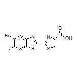 (R)-2-(5-Bromo-6-methylbenzo[d]thiazol-2-yl)-4,5-dihydrothiazole-4-carboxylic Acid