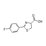 2-(4-Fluorophenyl)-4,5-dihydrothiazole-4-carboxylic Acid