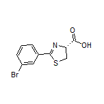(R)-2-(3-Bromophenyl)-4,5-dihydrothiazole-4-carboxylic Acid