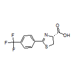 (R)-2-[4-(Trifluoromethyl)phenyl]-4,5-dihydrothiazole-4-carboxylic Acid