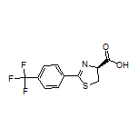 (S)-2-[4-(Trifluoromethyl)phenyl]-4,5-dihydrothiazole-4-carboxylic Acid