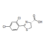 (R)-2-(2,4-Dichlorophenyl)-4,5-dihydrothiazole-4-carboxylic Acid