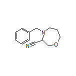 4-Benzyl-1,4-oxazepane-3-carbonitrile