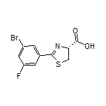 (R)-2-(3-Bromo-5-fluorophenyl)-4,5-dihydrothiazole-4-carboxylic Acid