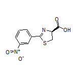 (S)-2-(3-Nitrophenyl)-4,5-dihydrothiazole-4-carboxylic Acid