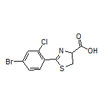 2-(4-Bromo-2-chlorophenyl)-4,5-dihydrothiazole-4-carboxylic Acid