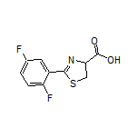 2-(2,5-Difluorophenyl)-4,5-dihydrothiazole-4-carboxylic Acid
