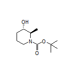 (2R,3S)-1-Boc-2-methylpiperidin-3-ol