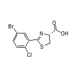 (R)-2-(5-Bromo-2-chlorophenyl)-4,5-dihydrothiazole-4-carboxylic Acid