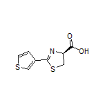 (S)-2-(Thiophen-3-yl)-4,5-dihydrothiazole-4-carboxylic Acid