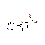 2-(Thiophen-3-yl)-4,5-dihydrothiazole-4-carboxylic Acid