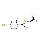 (S)-2-(4-Bromo-2-methylphenyl)-4,5-dihydrothiazole-4-carboxylic Acid