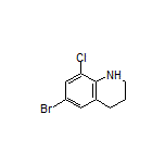 6-Bromo-8-chloro-1,2,3,4-tetrahydroquinoline