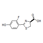 (S)-2-(2-Fluoro-4-hydroxyphenyl)-4,5-dihydrothiazole-4-carboxylic Acid