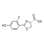 (R)-2-(2-Fluoro-4-hydroxyphenyl)-4,5-dihydrothiazole-4-carboxylic Acid