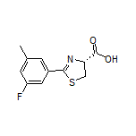 (R)-2-(3-Fluoro-5-methylphenyl)-4,5-dihydrothiazole-4-carboxylic Acid