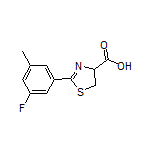 2-(3-Fluoro-5-methylphenyl)-4,5-dihydrothiazole-4-carboxylic Acid