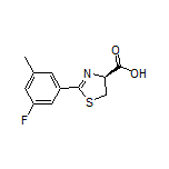 (S)-2-(3-Fluoro-5-methylphenyl)-4,5-dihydrothiazole-4-carboxylic Acid