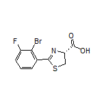 (R)-2-(2-Bromo-3-fluorophenyl)-4,5-dihydrothiazole-4-carboxylic Acid