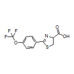2-[4-(Trifluoromethoxy)phenyl]-4,5-dihydrothiazole-4-carboxylic Acid
