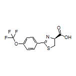 (S)-2-[4-(Trifluoromethoxy)phenyl]-4,5-dihydrothiazole-4-carboxylic Acid