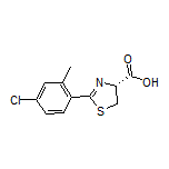 (R)-2-(4-Chloro-2-methylphenyl)-4,5-dihydrothiazole-4-carboxylic Acid