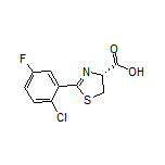 (R)-2-(2-Chloro-5-fluorophenyl)-4,5-dihydrothiazole-4-carboxylic Acid