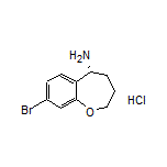 (R)-8-Bromo-2,3,4,5-tetrahydrobenzo[b]oxepin-5-amine Hydrochloride