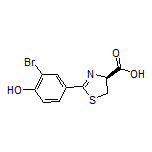 (S)-2-(3-Bromo-4-hydroxyphenyl)-4,5-dihydrothiazole-4-carboxylic Acid