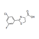 (R)-2-(3-Chloro-5-fluorophenyl)-4,5-dihydrothiazole-4-carboxylic Acid