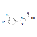 (R)-2-(4-Bromo-3-chlorophenyl)-4,5-dihydrothiazole-4-carboxylic Acid