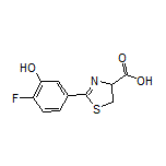 2-(4-Fluoro-3-hydroxyphenyl)-4,5-dihydrothiazole-4-carboxylic Acid