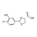 (R)-2-(4-Fluoro-3-hydroxyphenyl)-4,5-dihydrothiazole-4-carboxylic Acid