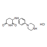 3-[[4-(1-Piperazinyl)phenyl]amino]piperidine-2,6-dione Hydrochloride