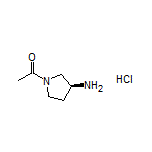 (S)-1-(3-Amino-1-pyrrolidinyl)ethanone Hydrochloride