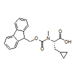 (S)-2-[Fmoc-(methyl)amino]-3-cyclopropylpropanoic Acid