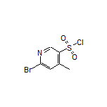 6-Bromo-4-methylpyridine-3-sulfonyl Chloride