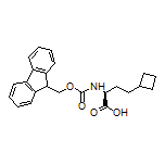 (S)-2-(Fmoc-amino)-4-cyclobutylbutanoic Acid